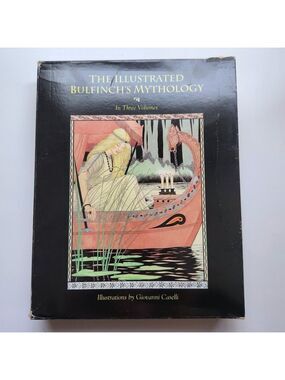 The Illustrated Bulfinch's Mythology 3 Volumes Macmillan 1997 In Slipcase 1st Ed